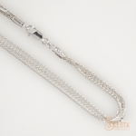 Sterling Silver Siesta Three Strand Necklace